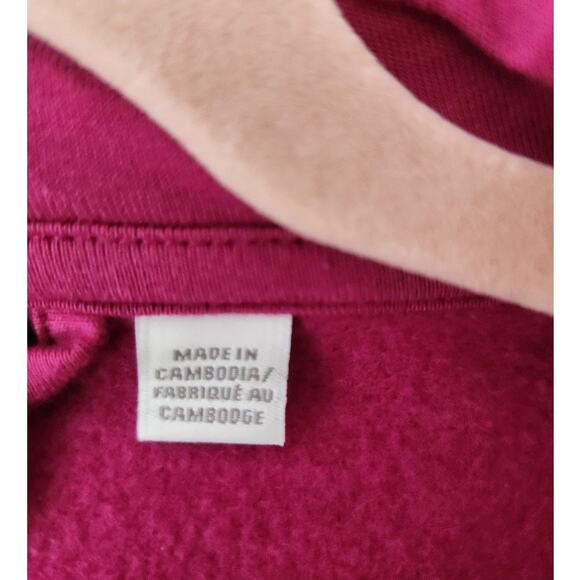 NWT Puma Women's Zip Up Hoodie Magenta L - Picture 7 of 7